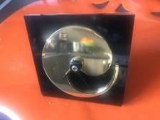  Ancienne pendulette de bureau Junghans  années 70 à pile FONCTIONNE 