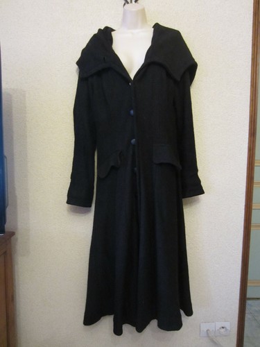 Manteau noir myrine and t - noir,