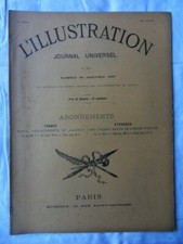 HEBDOMADAIRE L ILLUSTRATION N°2814 DU SAMEDI 30 JANVIER 1897