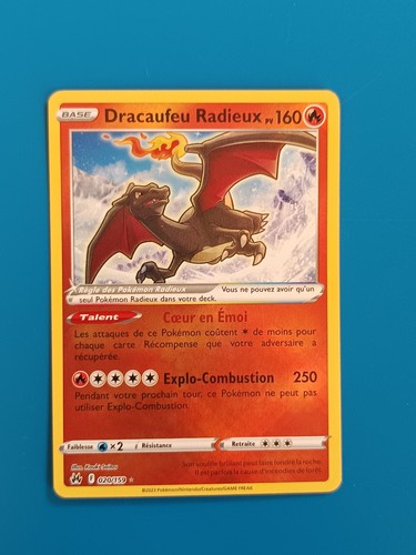 Carte pokemon dracaufeu - pokemon,
