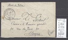 France - Lettre Armée du Rhin 10/1870  - Franchise postale - Napoléonville