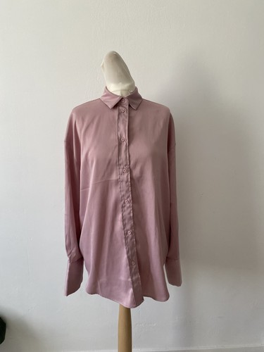 Blouse oversize fini - oversize,