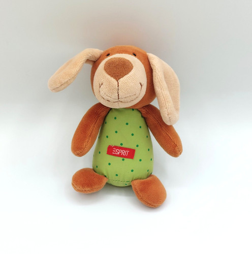 Petite peluche chien marron - petite,
