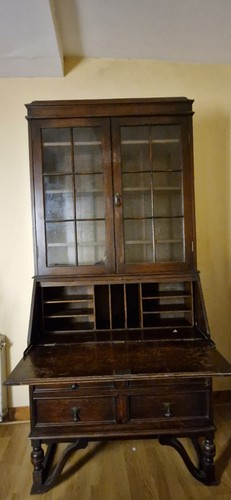 Secretaire bibliothèque style - bibliothèque,