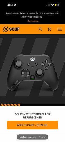 Scuf instinct pro wireless - instinct,