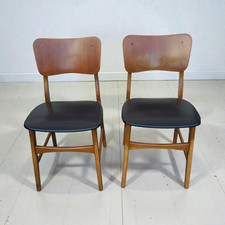 Lot de 2 Chaises Scandinaves par Kofod-Larsen pour Boltinge Stolefabrik, Dk 1960