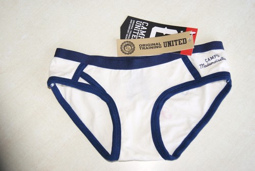 Culotte blanche bleue - culotte,