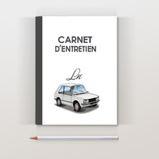 Carnet d'entretien citroën LN