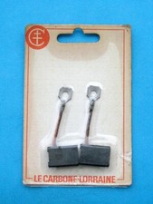 Fiat 600 Multipla, Mova 500, 2 charbons balais dynamo IX 17, D90 180/12/2500