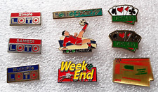 Lot 9 Pin's Loto - Jeu
