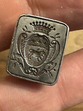 Matrice - Sceau À Cacheter - Noblesse - Héraldique - Blason - Argent - France