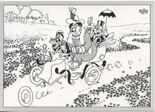 CARTE POSTALE ILLUSTRATEUR ALBERT DUBOUT / VOITURE
