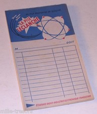 CARNET publicitaire LA PILE