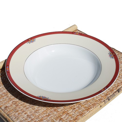 Plat creux porcelaine - en,