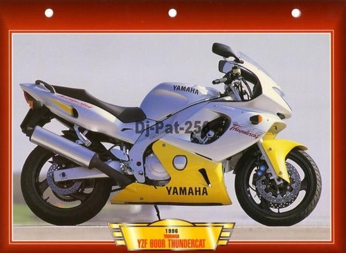Fiche moto yamaha yzf 600 - fiche,