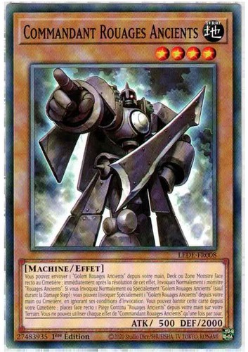 Commandant rouages ancients - commandant,