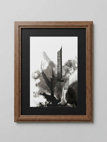 œuvre originale sur papier - Œuvre,