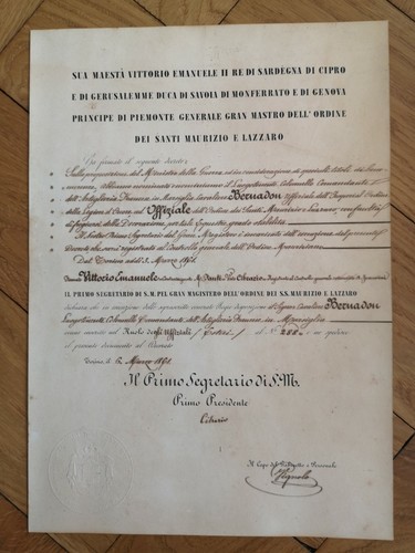 Brevet officier ordre des - officier, l'ordre