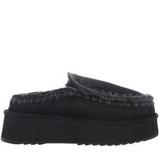 Mou A24f sabot femme MU.FW681004A CLOG ESKIMO PLATFORM BKBK