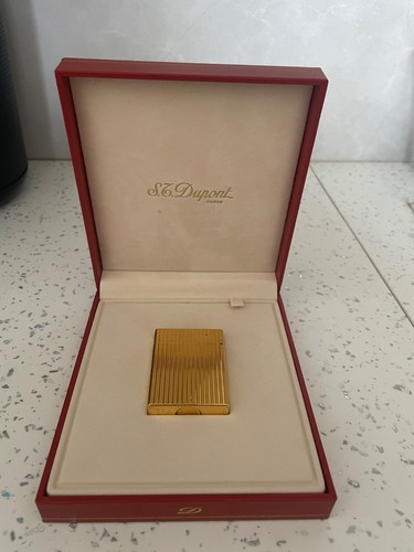 Briquet dupont plaqué - plaqué, or