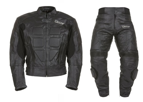 Combinaison moto cuir - de, en