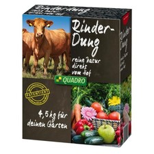 3x Rinderdung 4,5kg Granulé Engrais Naturel Kuhmist Jardin Bio Universel Culture