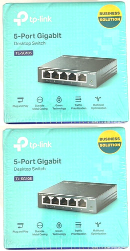 Neuf lot link switch - 2x, tp-link