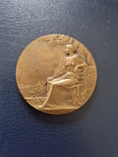 Médaille signé rené - médaille,