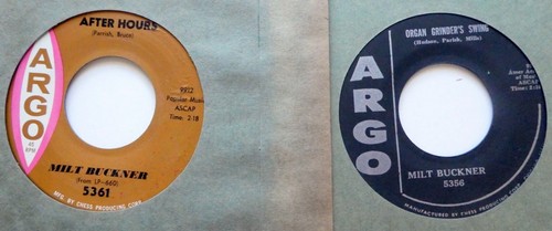 Milt buckner lot singles - milt,