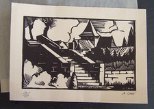 ESTAMPE GRAVURE de A. GAIN