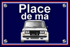 plaque " PLACE DE MA SIMCA