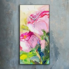 Horloge décorative sur toile