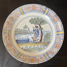 Assiette en Faïence de Delft