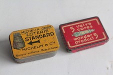 Ancienne boîtes publicitaire valve automobile (69830)