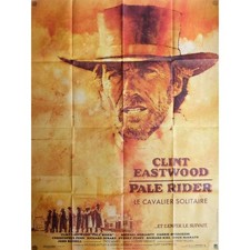 PALE RIDER Movie Poster  47x63 in. French - 1985 - Clint Eastwood,