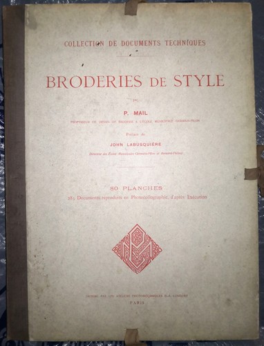 Rare album broderies - album, de