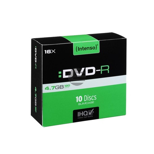 Dvd vierge intenso 4101652 - dvd-r,