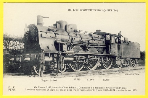 Cpa locomotive machine - machine, n°