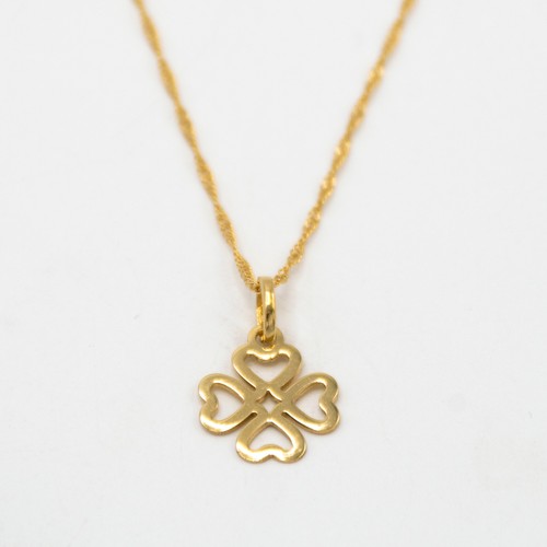 Collier jaune 18 carats - collier, or
