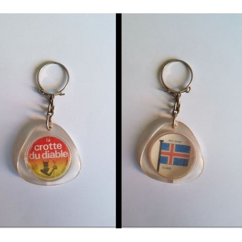 Porte clés crotte du - la,