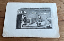 gravure ancienne chien N59 vue