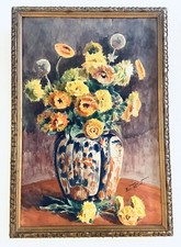 Aquarelle maurice testard vase - aquarelle,