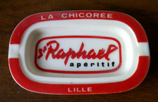 Cendrier St Raphaël apéritif publicitaire La Chicorée Lille