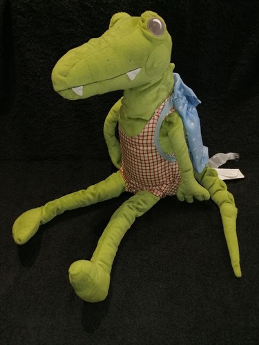Doudou peluche crocodile