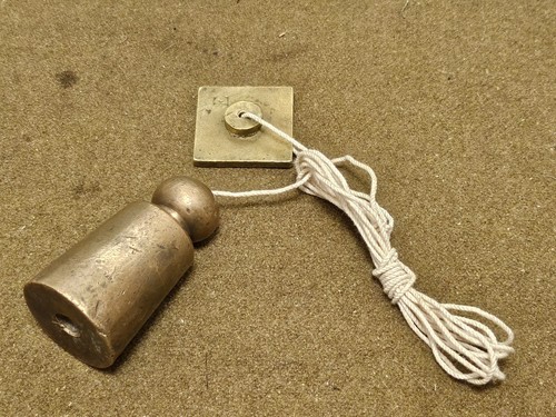 Ancien fil plomb laiton - ancien,