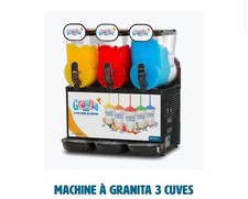 Granita, granité, glace, tropical bleu, coca, fraise, snack, boulangerie,tabac