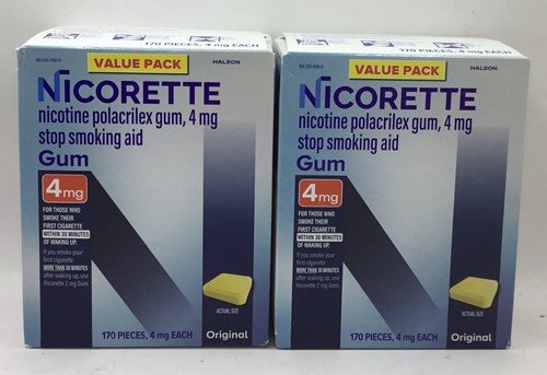 Nicorette nicotine gum - nicorette,