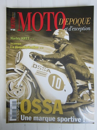 Moto époque ossa - d'époque, /