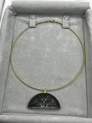 Collier pendentif cristal - collier,