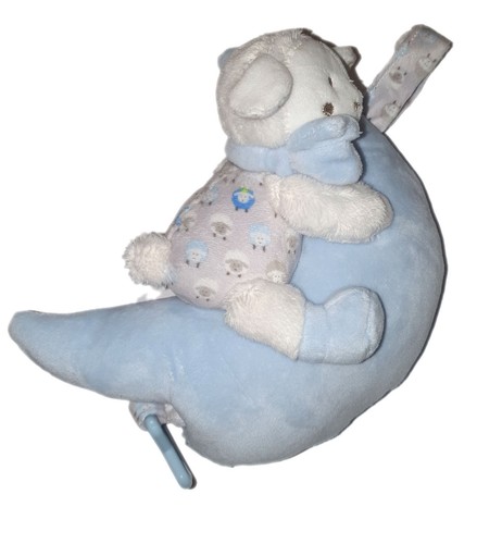 Peluche musicale mouton - peluche, blanc